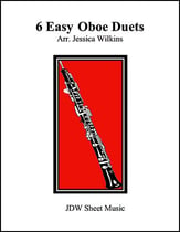 ***ORDER DIRECT FROM PUB***Six Easy Oboe Duets Oboe Duet cover